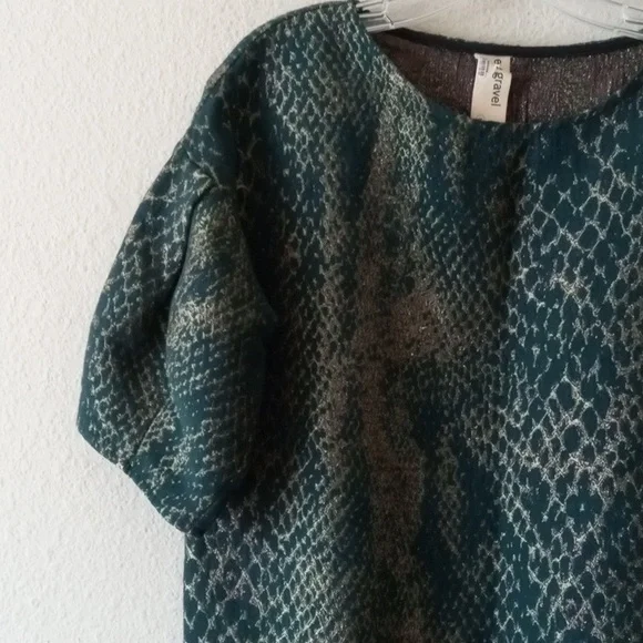 Eve Gravel metallic snake Mini dress - Picture 4 of 7